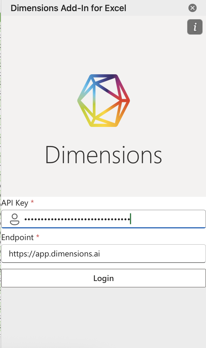 Get Data menu on macOS